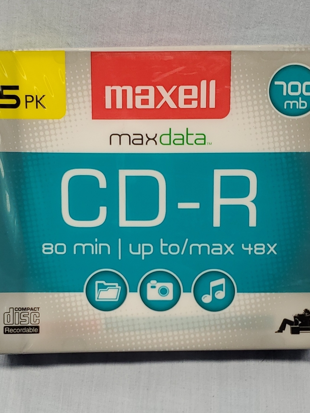 CD-R 80min 48x - Teal/Blue